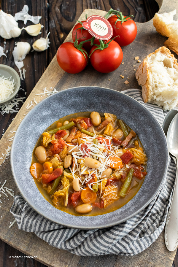 Leckerer Gemüseeintopf mit Tomaten