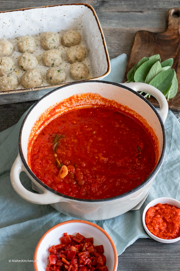Pikante Tomatensaue