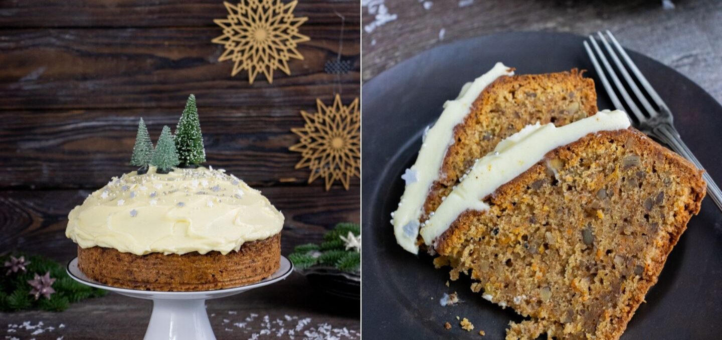 Rezept Carrot Cake mit Frosting