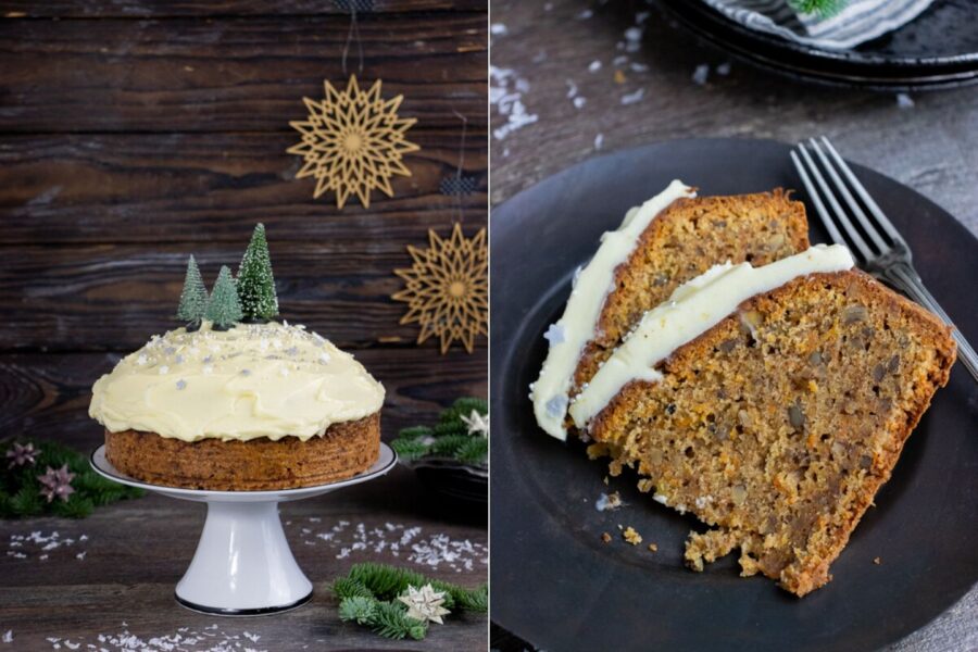 Rezept Carrot Cake mit Frosting