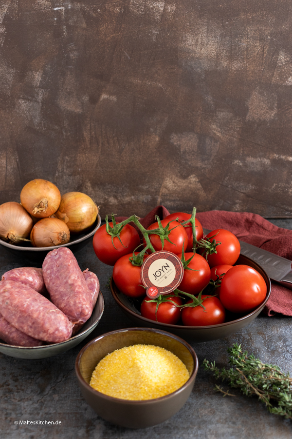 Salsiccia Ragout Zutaten