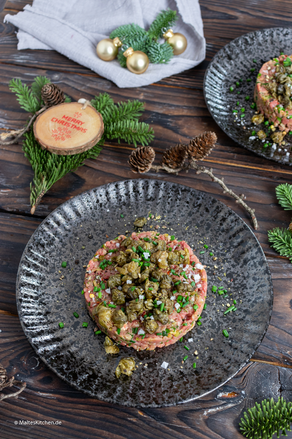 Rinderfilet-Tatar mit Kapern