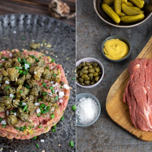 Rezept Rinderfilet-Tatar mit frittierten Kapern