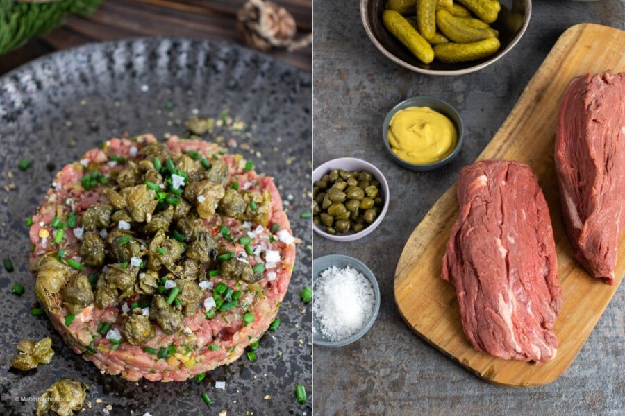Rezept Rinderfilet-Tatar mit frittierten Kapern