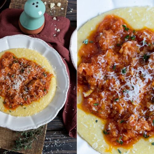 Rezept Salsiccia Ragout mit Polenta