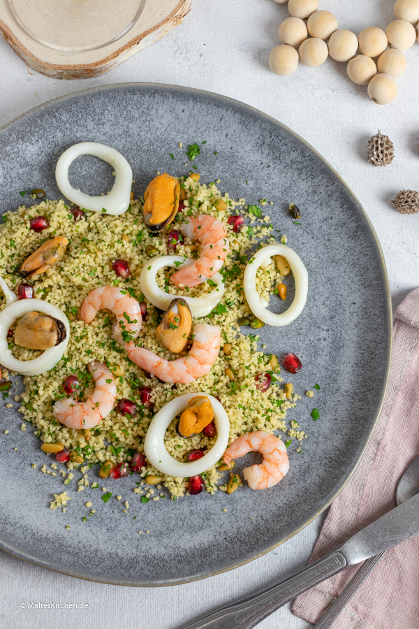 Festliche Vorspeise mit Frutti di Mare