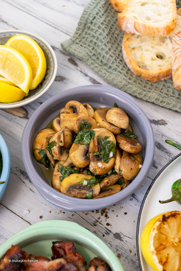 Champignons a la Plancha