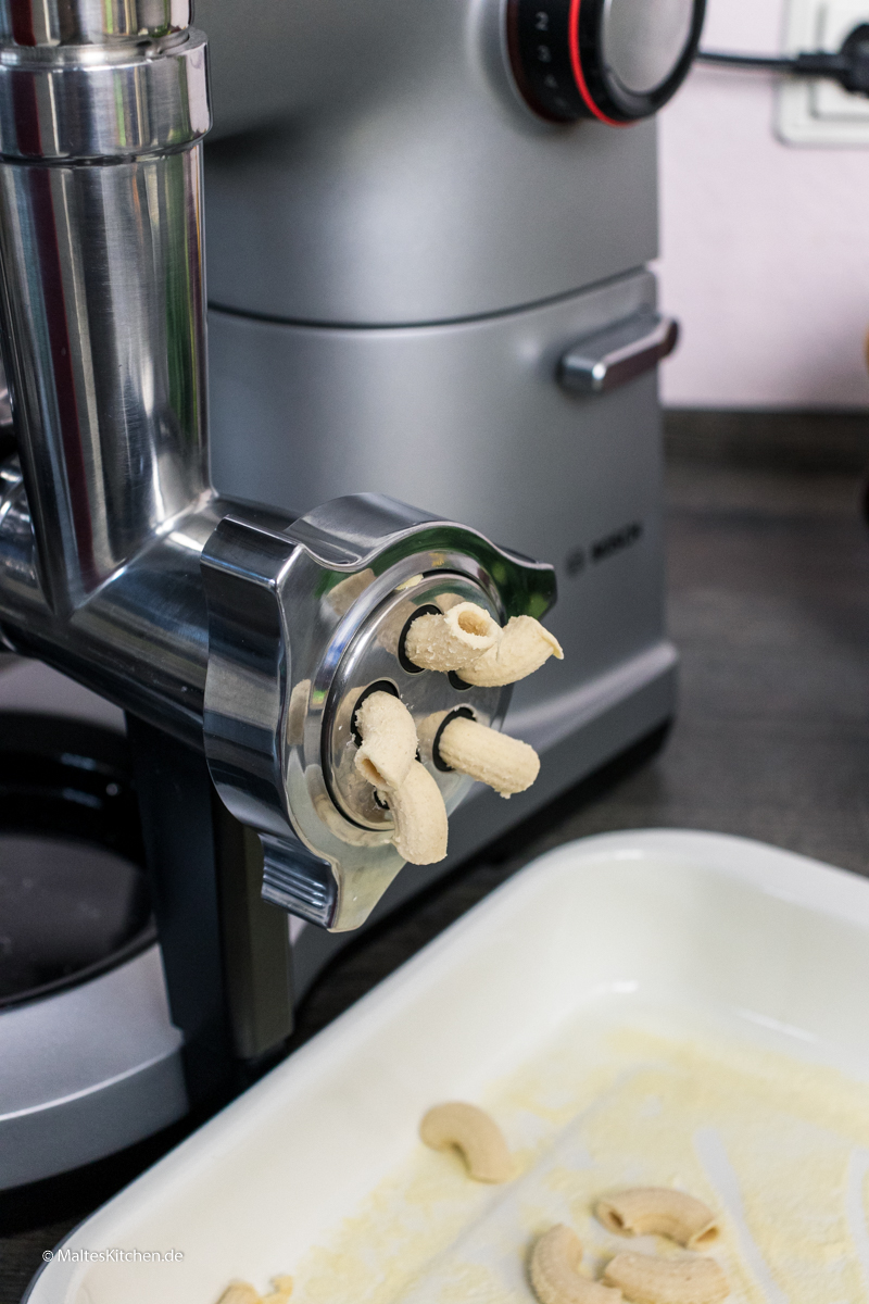 Nudeln selber machen mit der Bosch OptiMUM