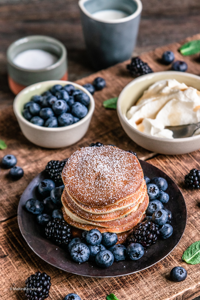 Meine liebsten Pancakes zum Frühstück