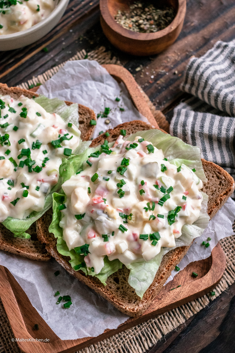 Eiersalat mit Mayo