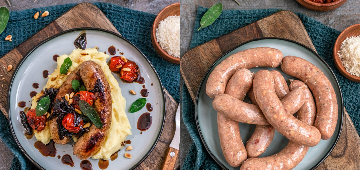 Rezept selbstgemachte feine Bratwurst