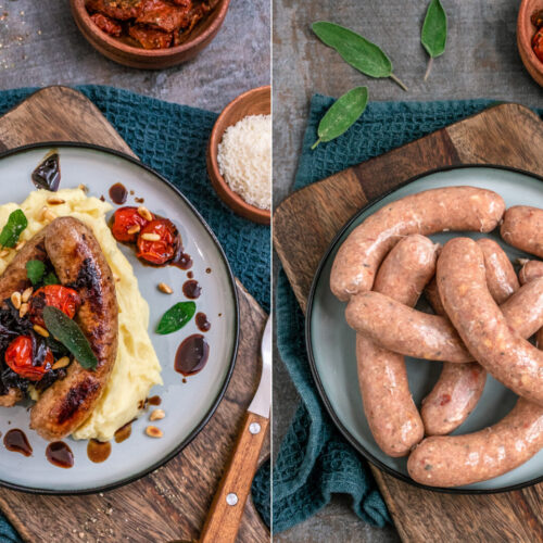 Rezept selbstgemachte feine Bratwurst