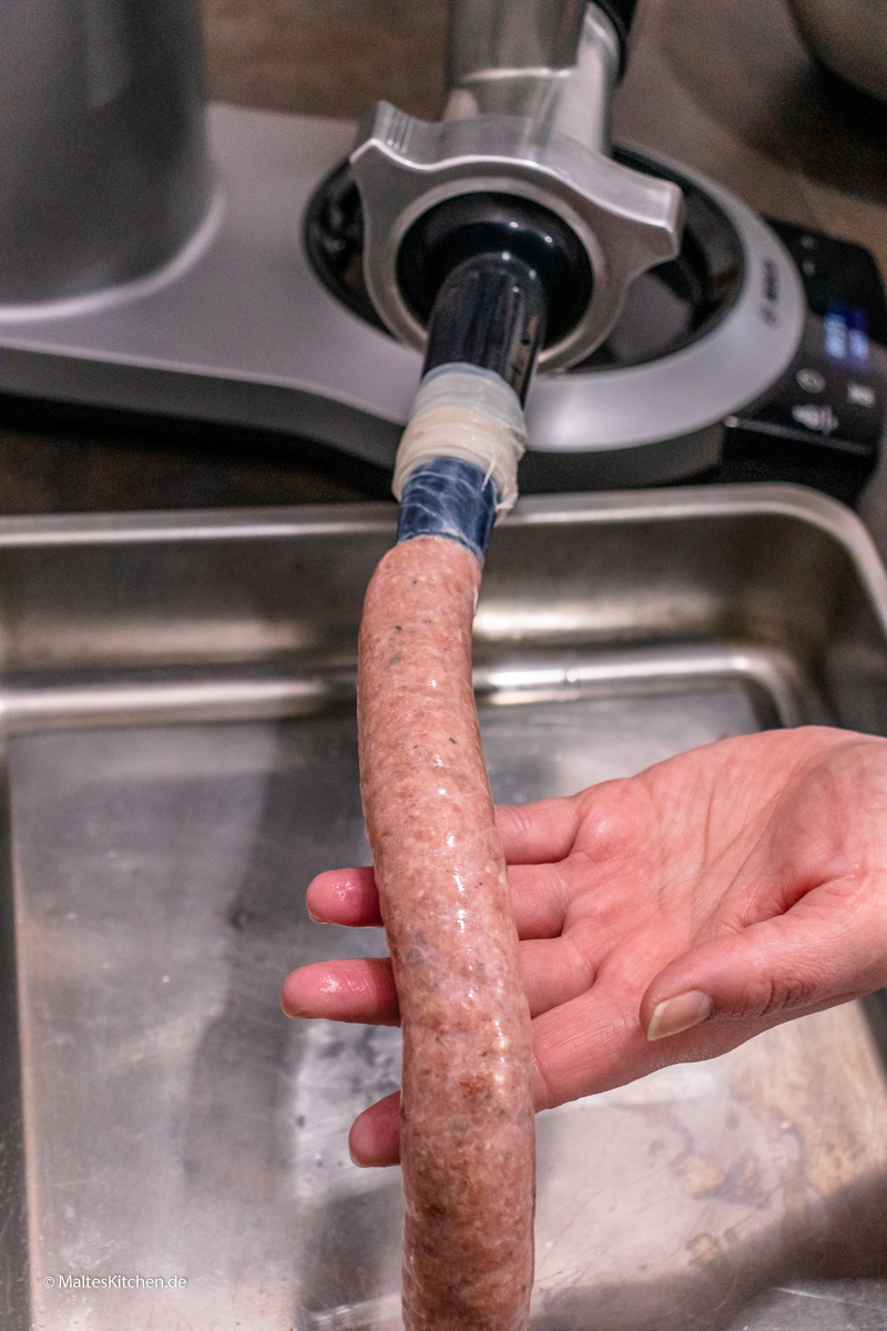 Meine erste selbstgemachte Wurst