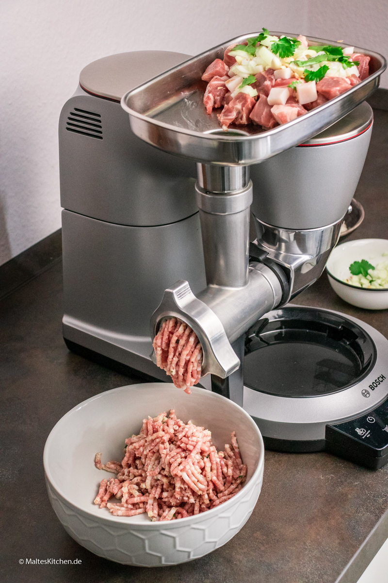 Einfach und schnell Hackfleisch herstellen.