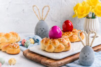 Rezept Osterkänze aus Hefeteig