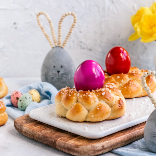 Rezept Osterkänze aus Hefeteig