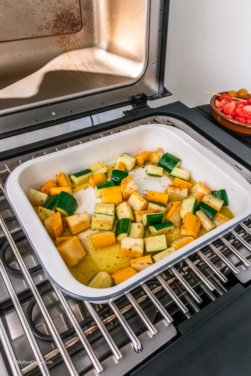 Zucchini vom SEVO GTS Elektrogrill