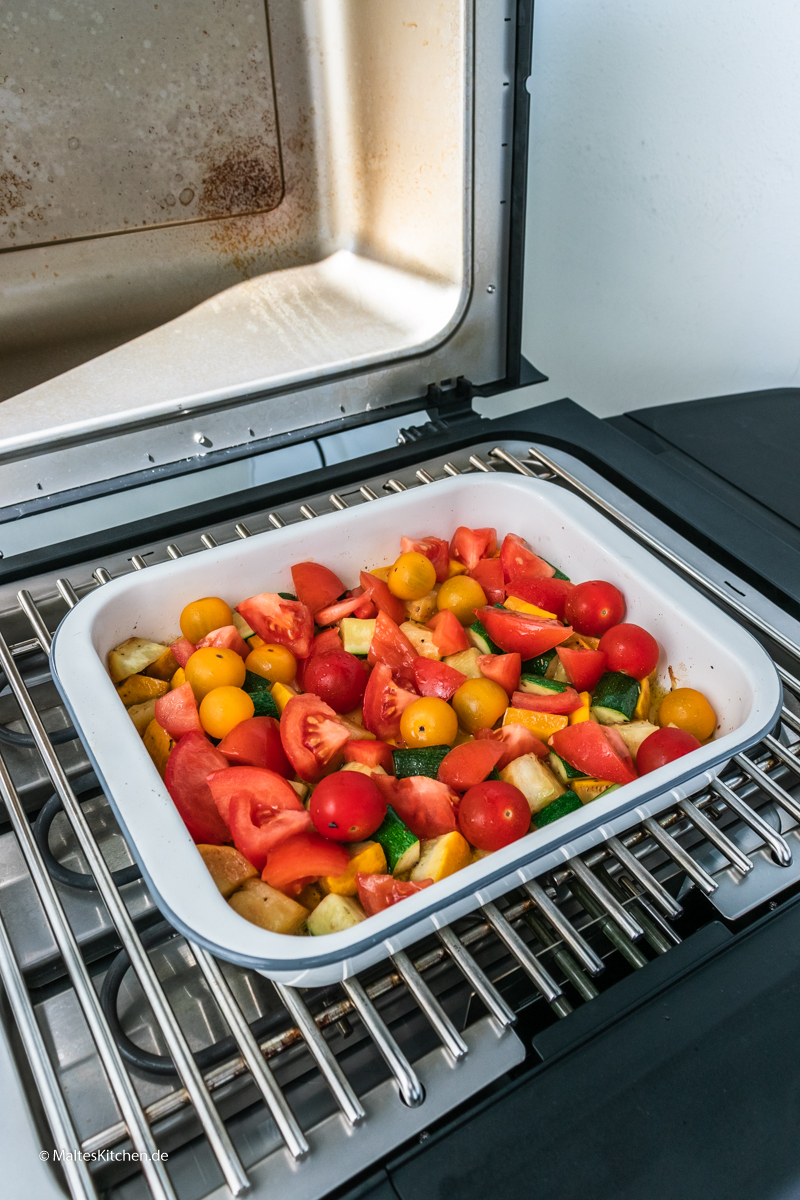 Tomaten vom SEVO GTS Elektrogrill