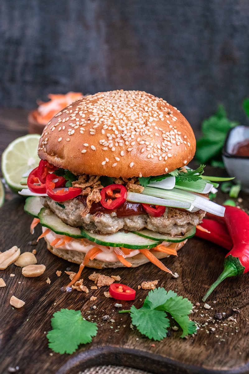 Saftig, exotisch, lecker - der Banh Mi Burger