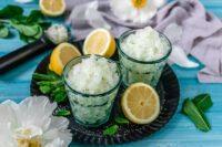Rezept Zitronen Granita und Wassermelonen Granita