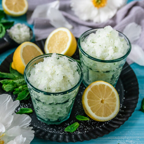 Rezept Zitronen Granita und Wassermelonen Granita