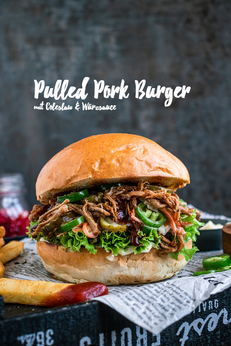 Saftiger Pulled Pork Burger auf dem SEVO GTS gegrillt