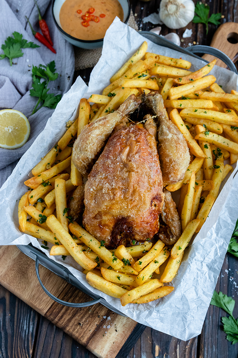 Perfektes Hähnchen aus dem Airfryer