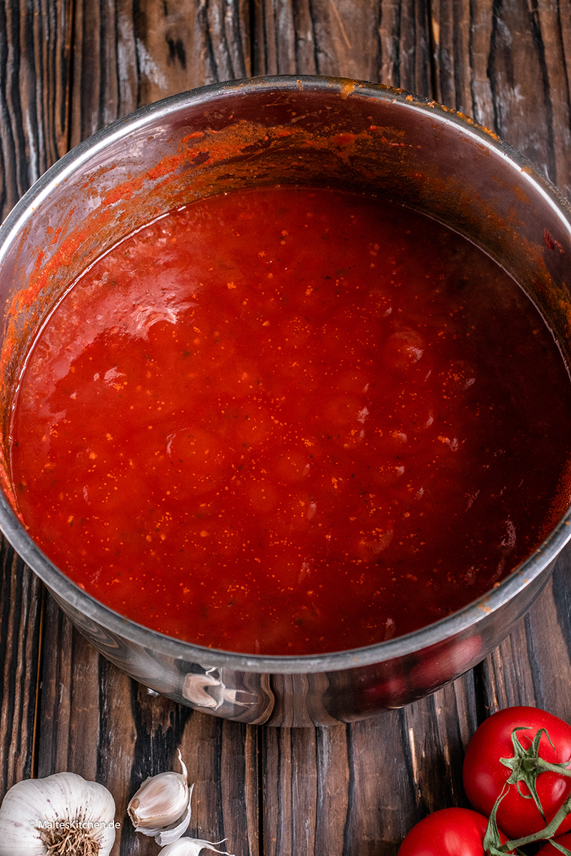 Eingekochte Tomaten