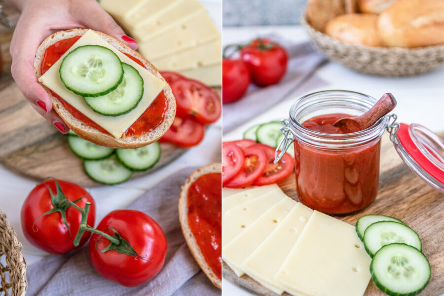 Rezept für eine selbstgemachte Tomatenmarmelade