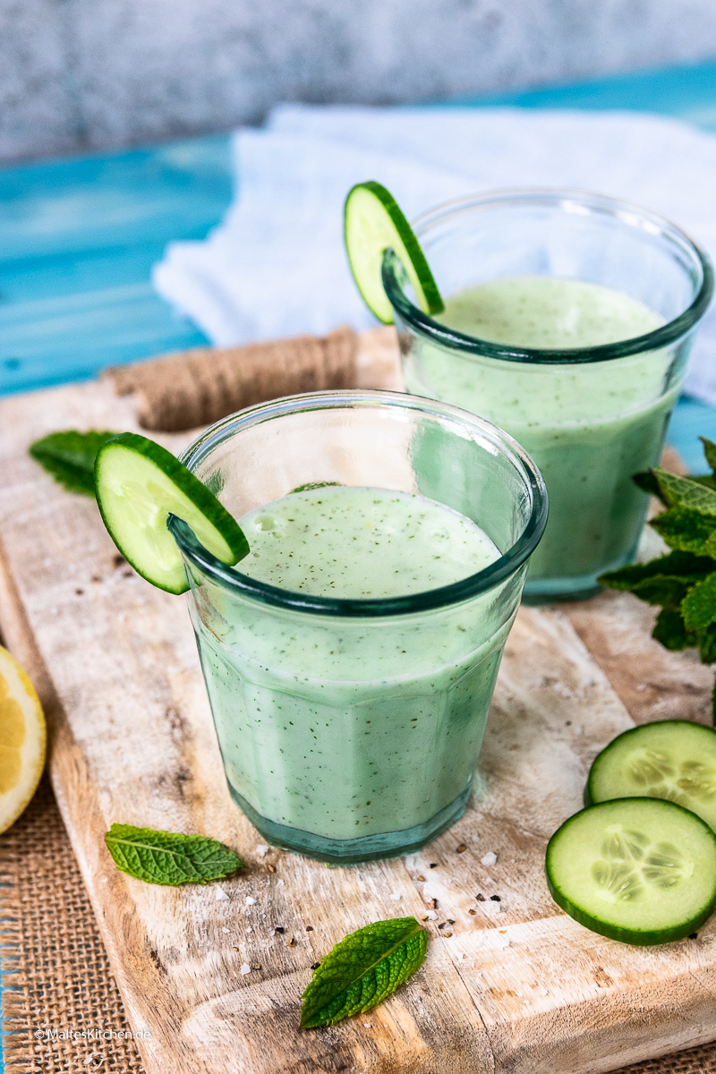 Lecker und Erfrischend - Buttermilch Shake