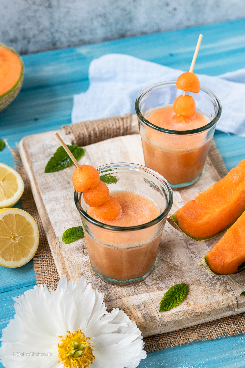 Erfrischender Melonen-Shake