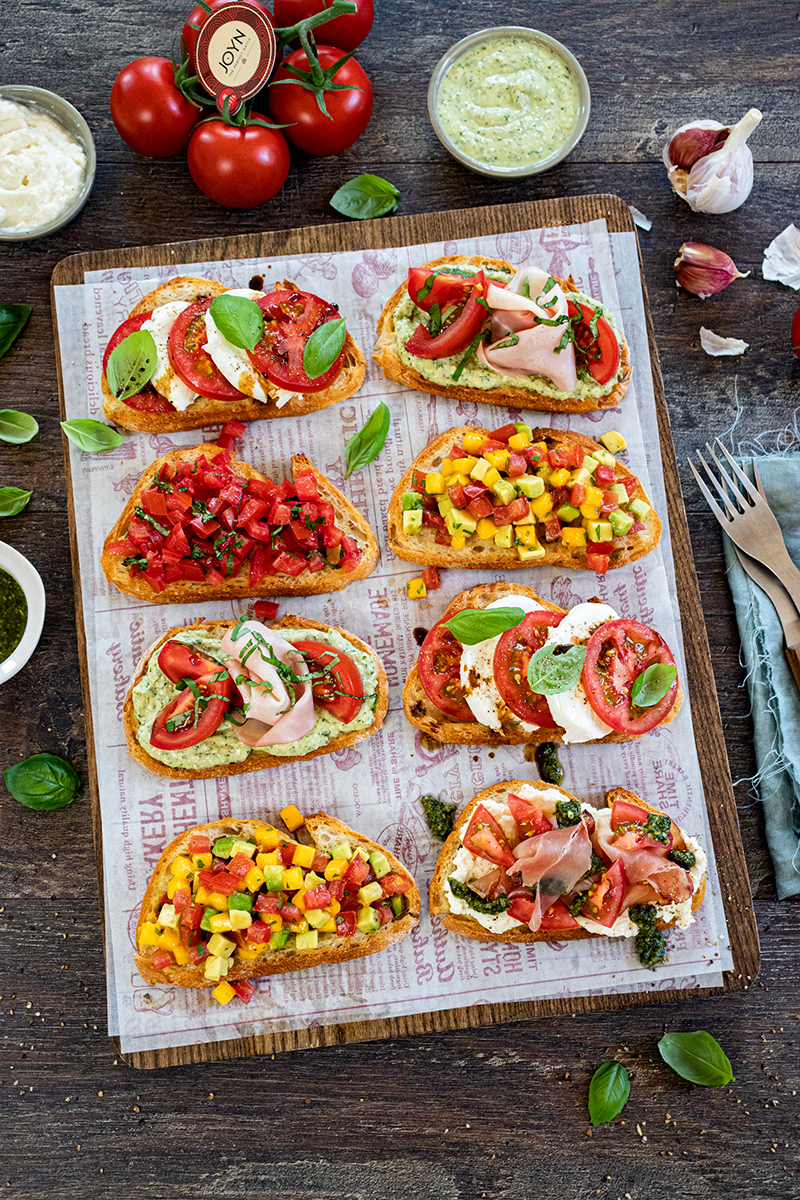 5 mal leckere Crostini mit der JOYN Tomate