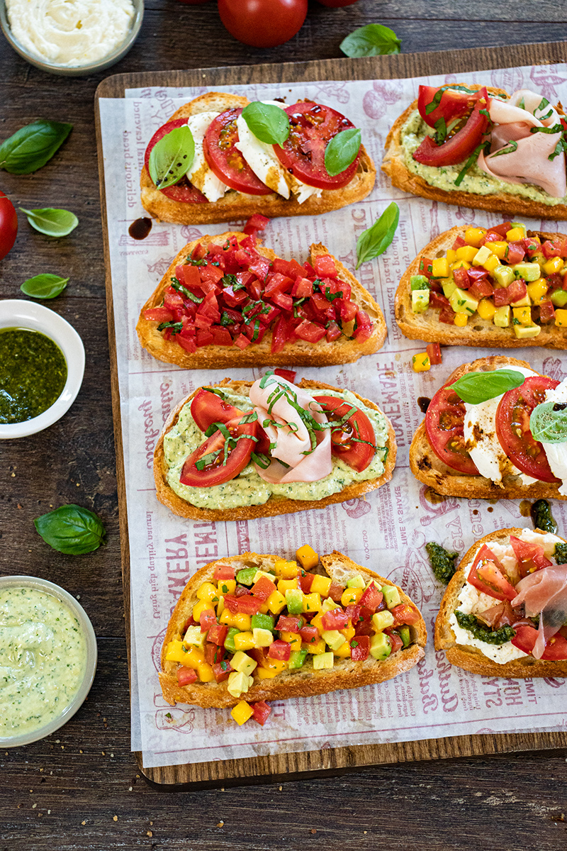 Leckere Crostini für den Sommer