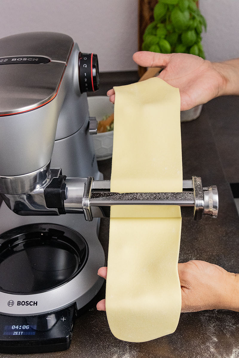 Pasta machen mit der OptiMUM.