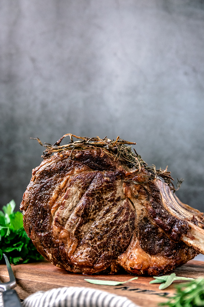Ein fantastisches Stück Fleisch - die Hochrippe vom Rind.