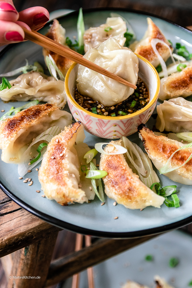 Gyoza, leckere Köstlichkeit aus Japan.