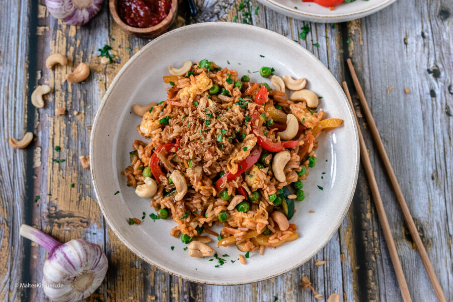 Rezept Nasi Goreng vegetarisch