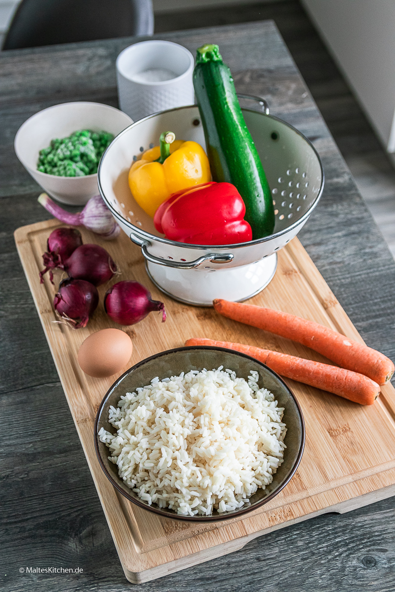 Gemüse für mein Nasi Goreng.