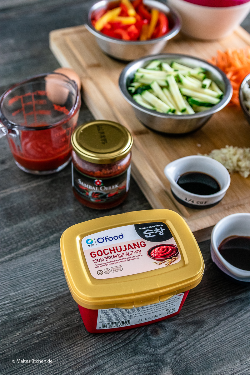 Gochujang für mein Reisgericht.