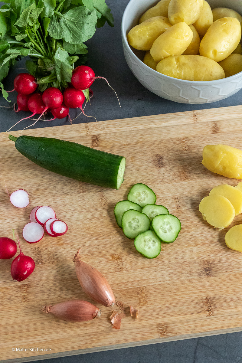 Kartoffelsalat, wie von Oma.