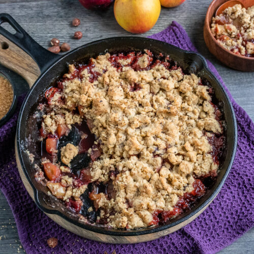 Rezept Pflaumen-Crumble vom Grill