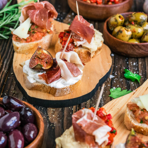 Super leckere Pintxos aus Spanien