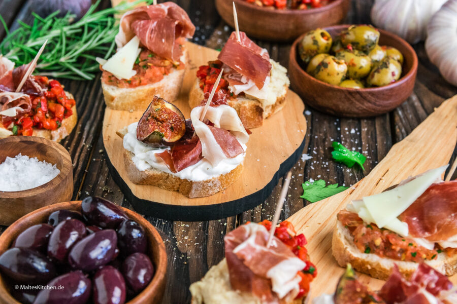Super leckere Pintxos aus Spanien
