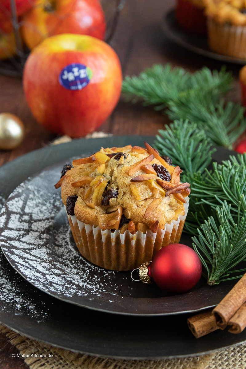 Super leckere Bratapfelmuffins.