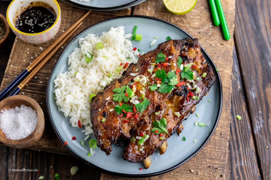 Rezept vietnamessiche Spaerribs vom Grill
