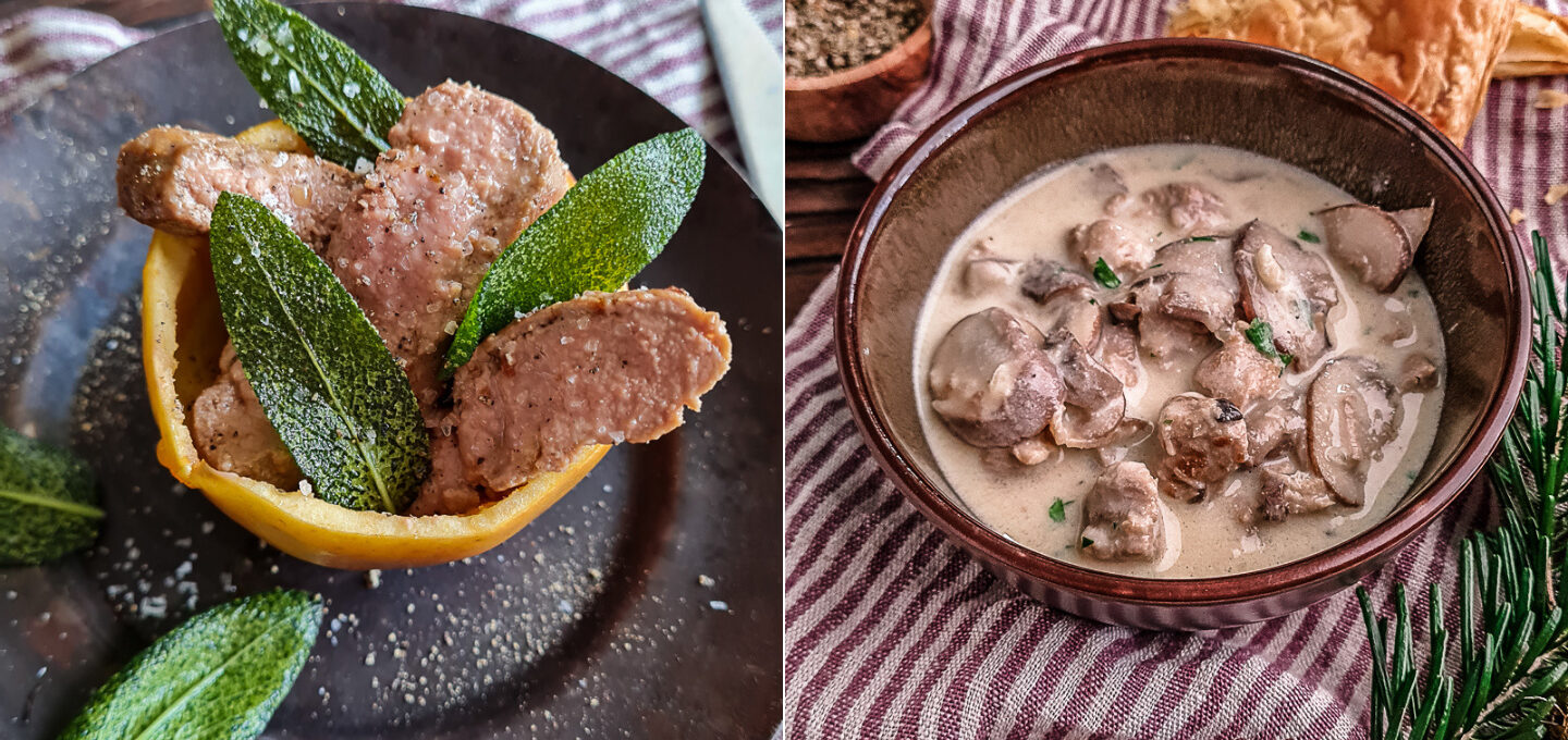 Kochen mit Kalbfleisch - ein Festtagsmenü