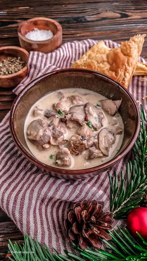 Kalbsragout.