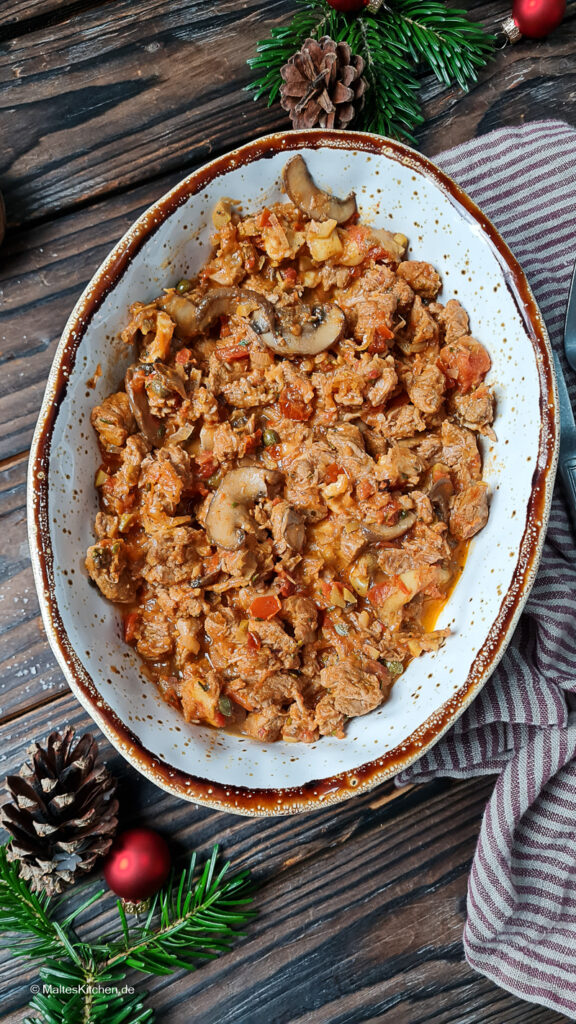 Kalbsragout.