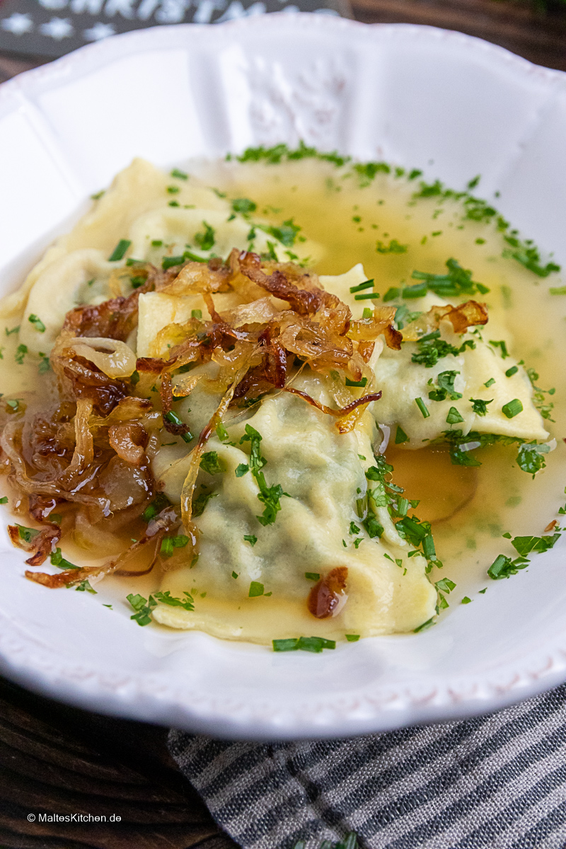 Schwäbische Maultaschen.