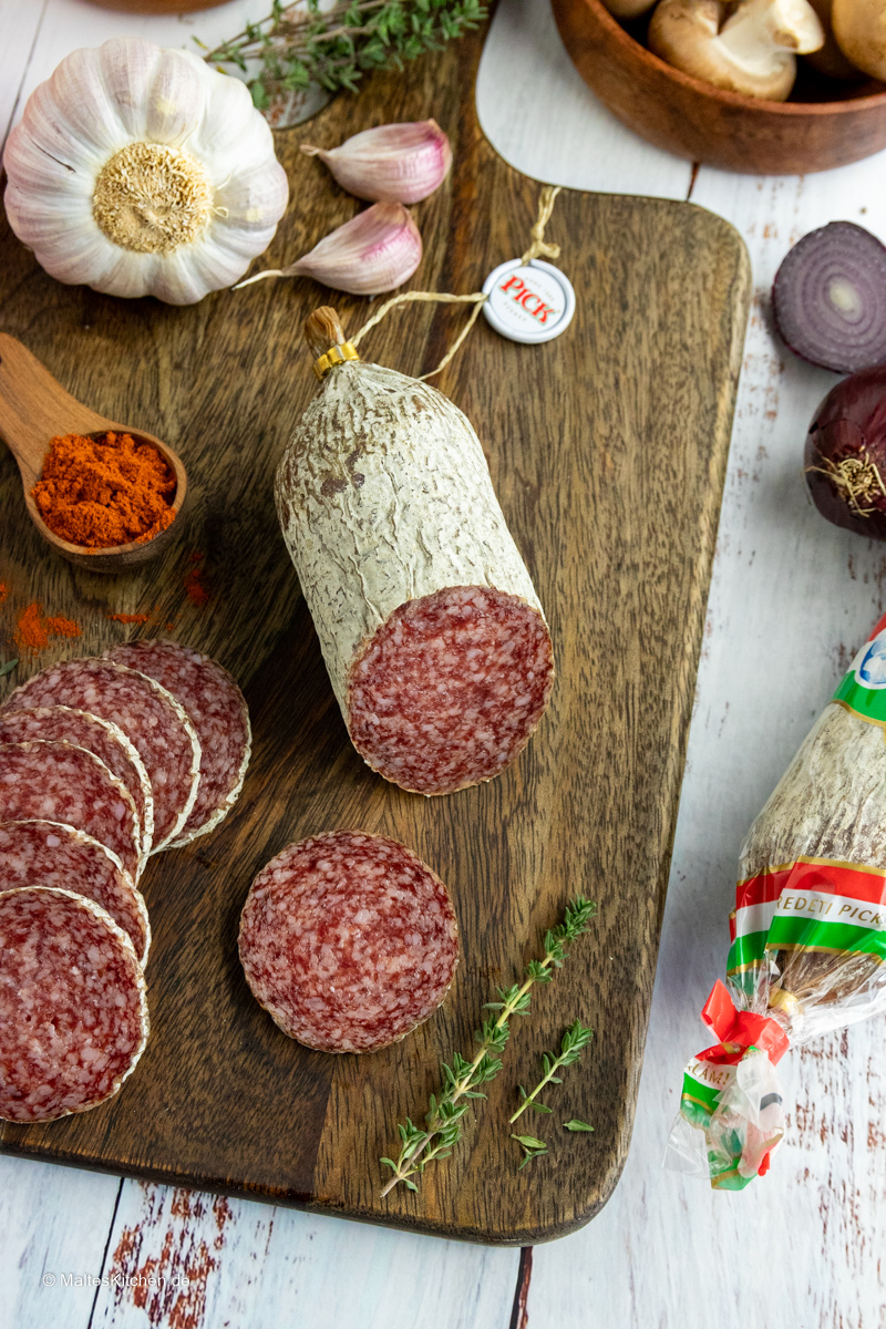 Leckere ungarische Salami von PICK.
